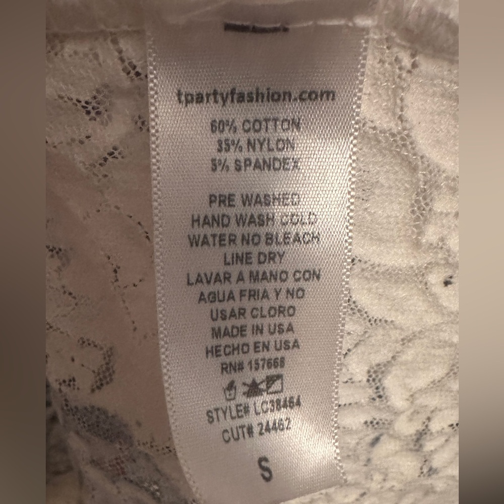 T Party Lace Top - Picture 5 of 7